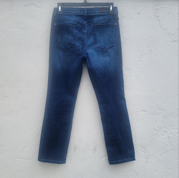 LILA RYAN Cortland Distressed Crop Mid Rise Jeans Size 27 - Picture 3 of 13